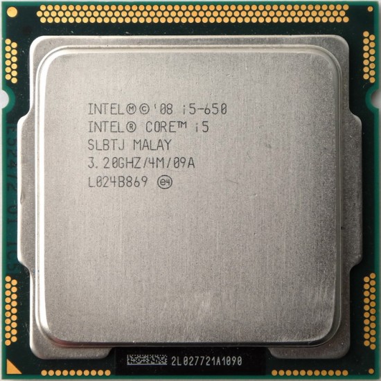 Processor Intel Core I5 650